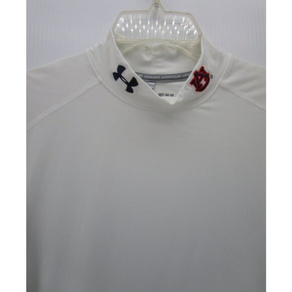Auburn Tigers Shirt Medium Under Armour All Season Heat Gear Fitted - Picture 2 of 12